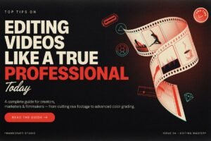 Tips on Editing Videos