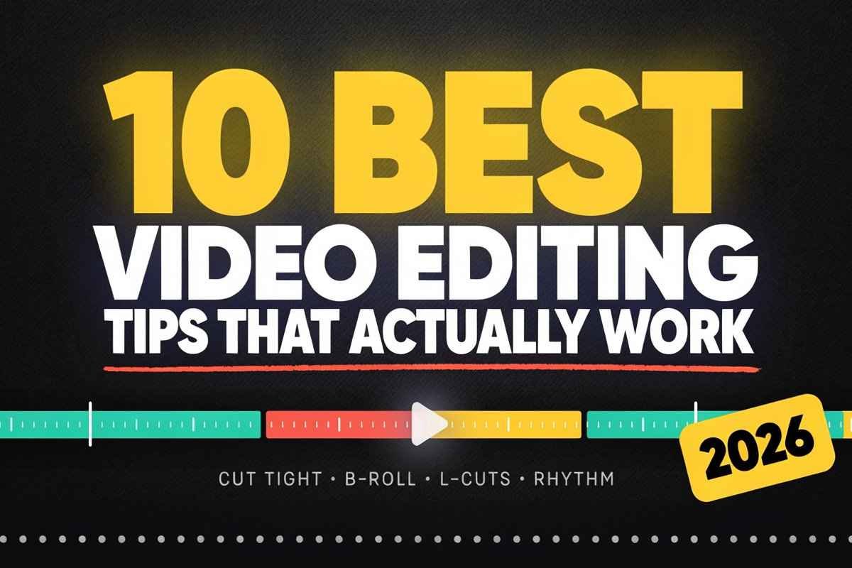 Best video editing tips