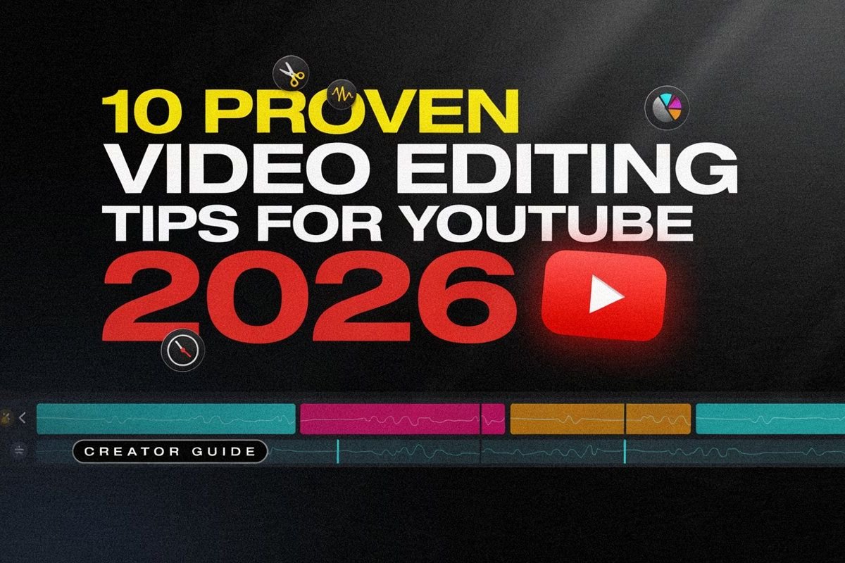 video editing tips for youtube